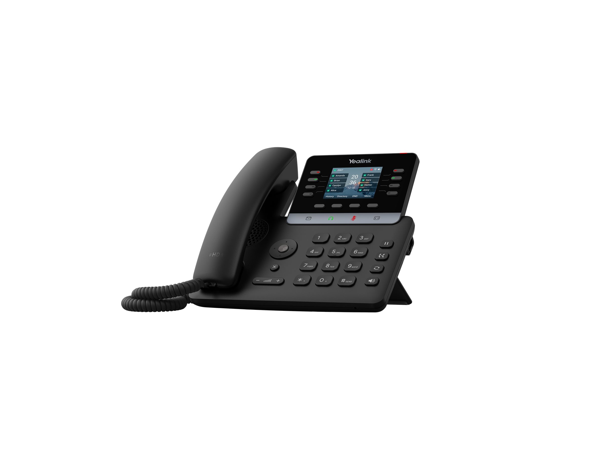 Yealink SIP-T73U VoIP-telefon LCD-skærm billede