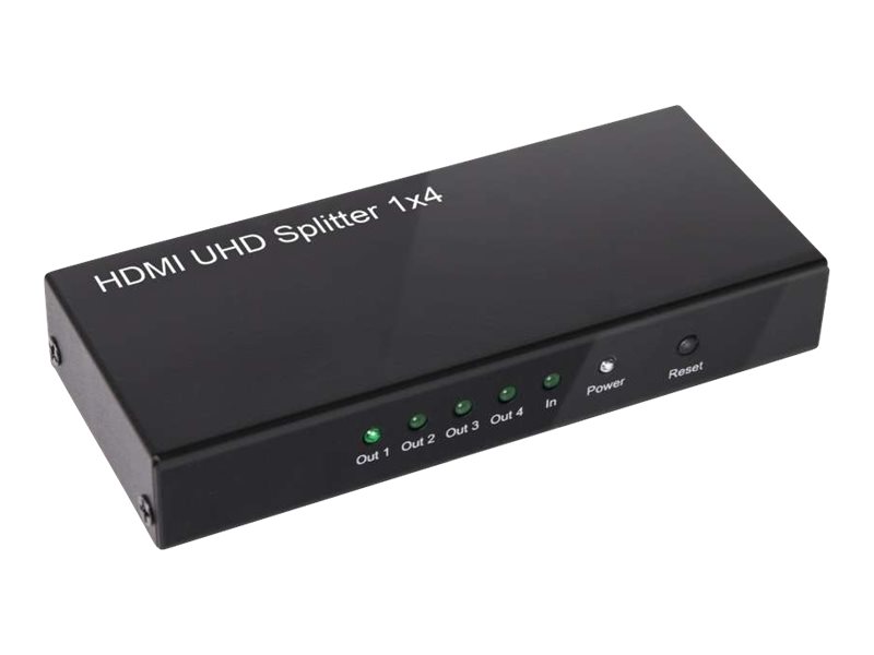 Club 3D SenseVision CSV-1380 - Video-/audiosplitter - 4 x HDMI