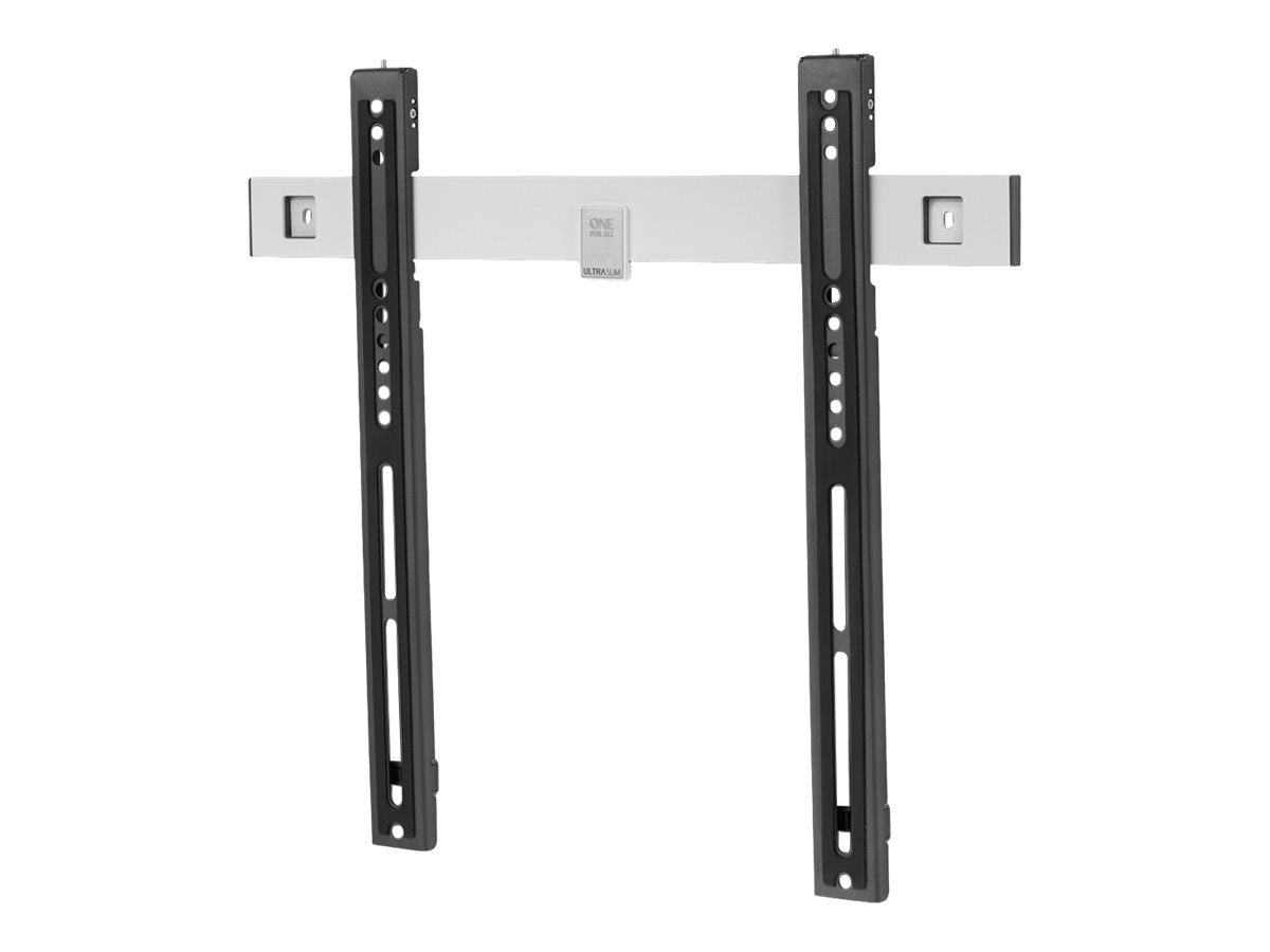 One For All ULTRA SLIM WM 6411 - Beslag - for LCD TV - aluminium, kulstofstål - skærmstørrelse: 32-60 - vægmonterbar
