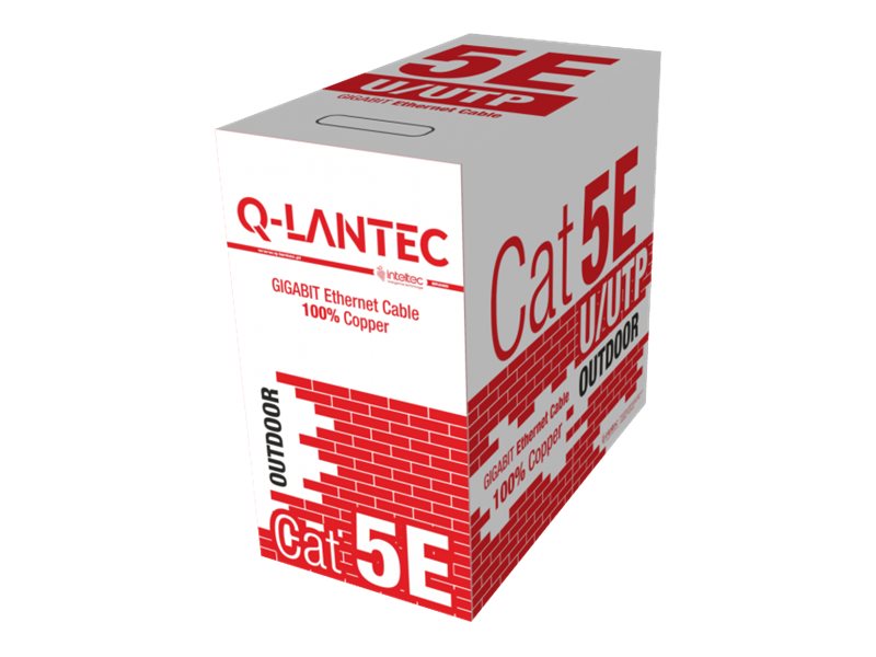 Q-LANTEC CAT 5e Ikke afskærmet parsnoet (UTP) 305m Bulkkabel