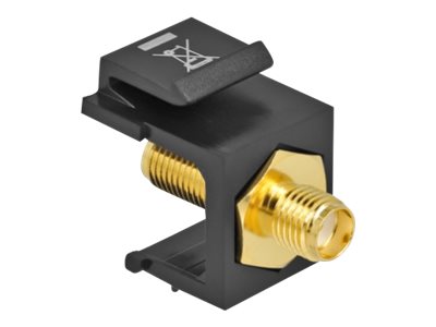 Delock Keystone Module SMA female > SMA female Sort Guld