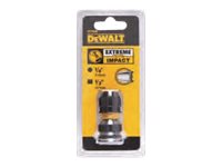 Extreme DeWALT DT7508-QZ - Sokkeladapter - 1/2 - sekspunkts - 6.35 mm
