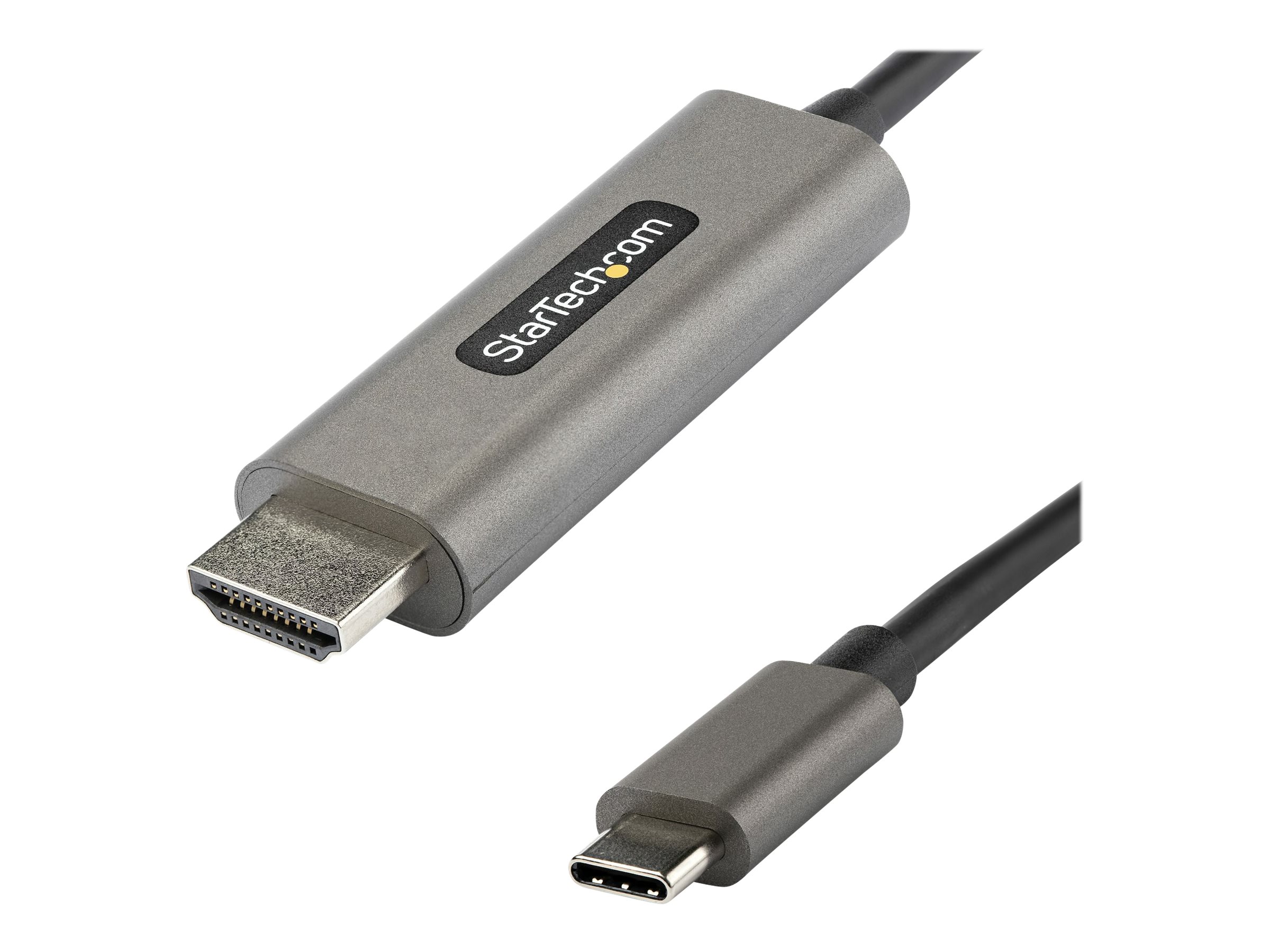 StarTech.com 9.8ft (3m) USB C to HDMI Cable 4K 60Hz with HDR10, Ultra HD USB Type-C to 4K HDMI 2.0b Video Adapter Cable, USB-C to HDMI HDR billede