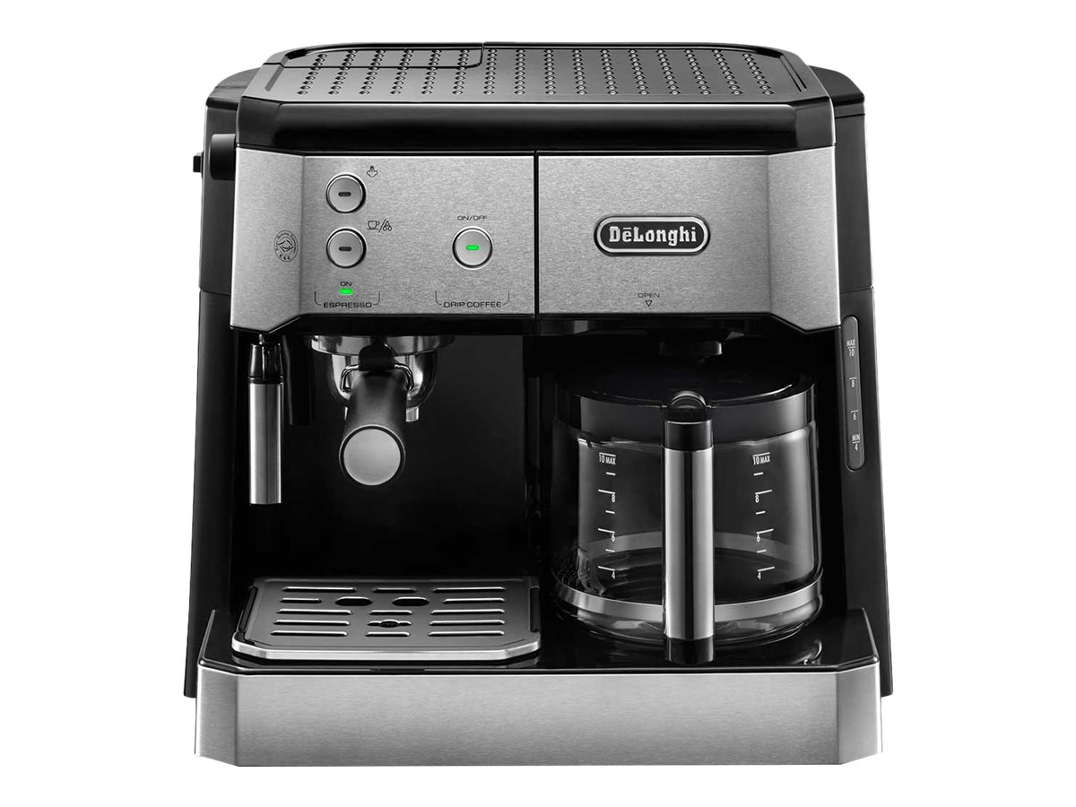 DeLonghi BCO 421.S kaffemaskine - kombineret espresso og filterkaffe, 1 l, 1.750 W