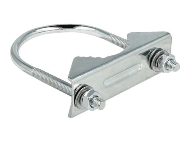 Delock - Komponenter til montering (mastklemme) - for antennemast - metal