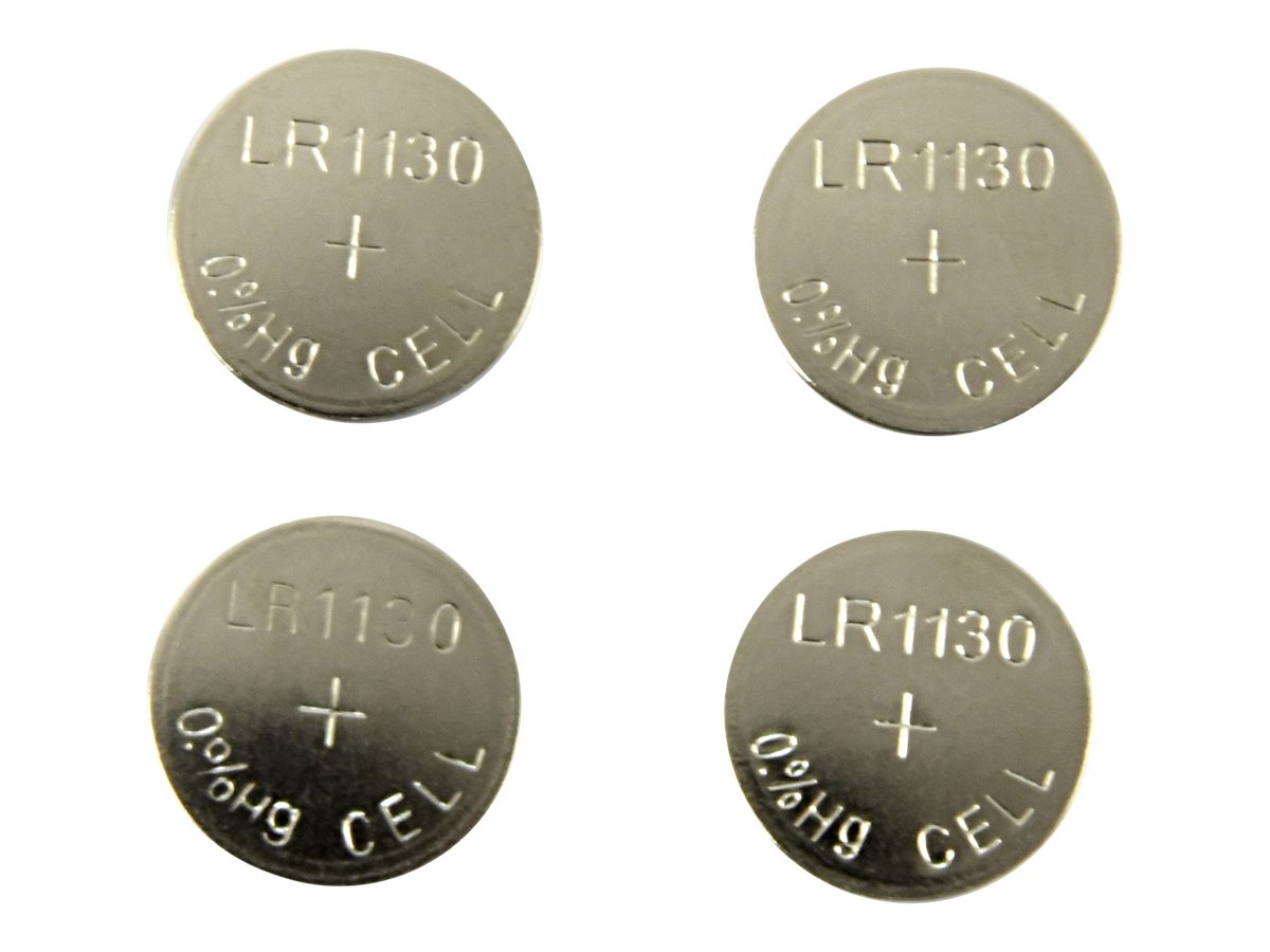 Gembird EnerGenie EG-BA-LR1130-01 - Batteri 4 x LR1130 - Alkalisk - 45 mAh