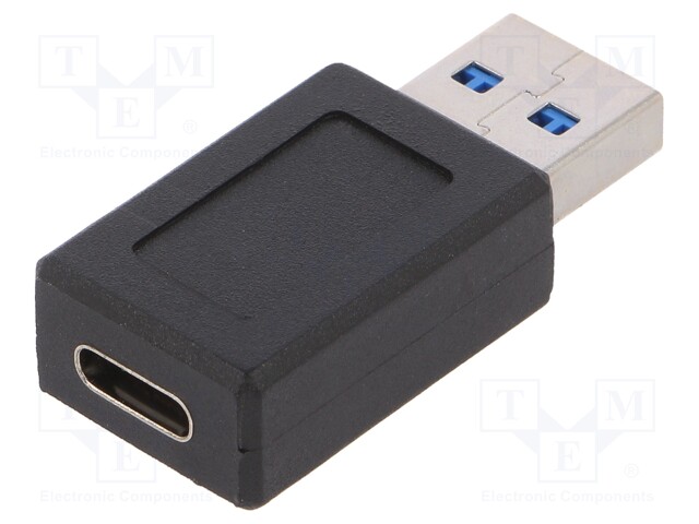 USB 3.0 SuperSpeed adaptor, black - USB-C female > USB 3.0 male (type A)
