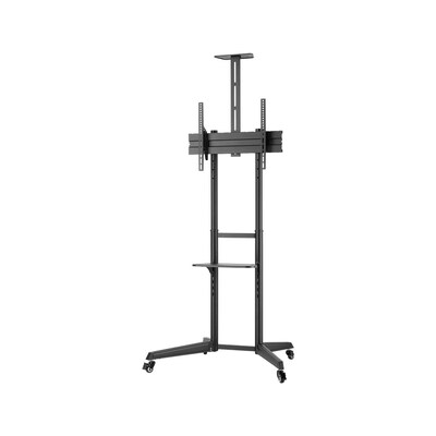 TV Presentation Stand Pro (Size L), Black - for TVs and monitors between 37 and 70 inches