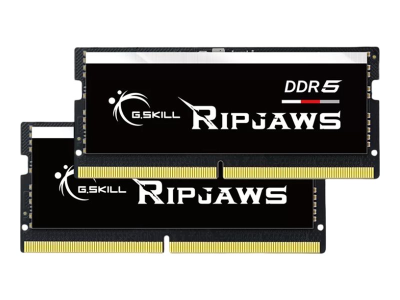 G.Skill Ripjaws DDR5 SDRAM 64GB kit CL40 SO DIMM 262-PIN