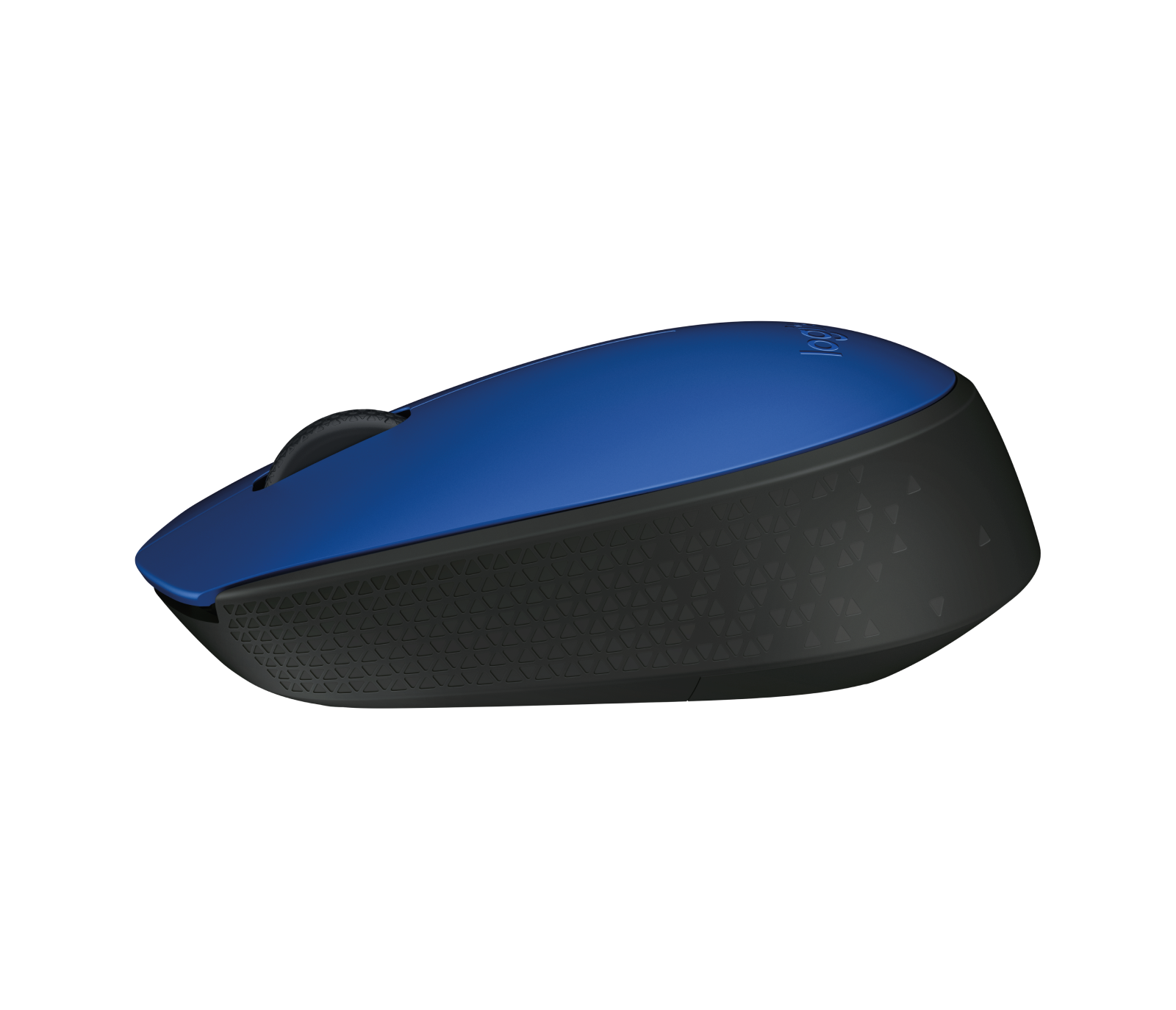 Logitech M171 - Mus - højre- og venstrehåndet - trådløs - 2.4 GHz - trådløs modtager (USB) - sort, blå