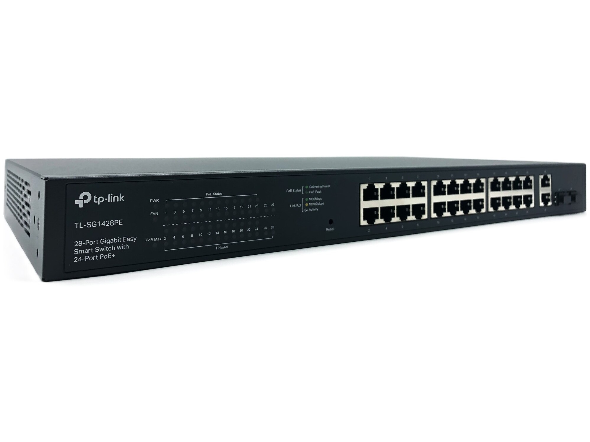 TP-Link TL-SG1428PE 28-Port Gigabit Easy Smart Switch with 24-Port PoE+