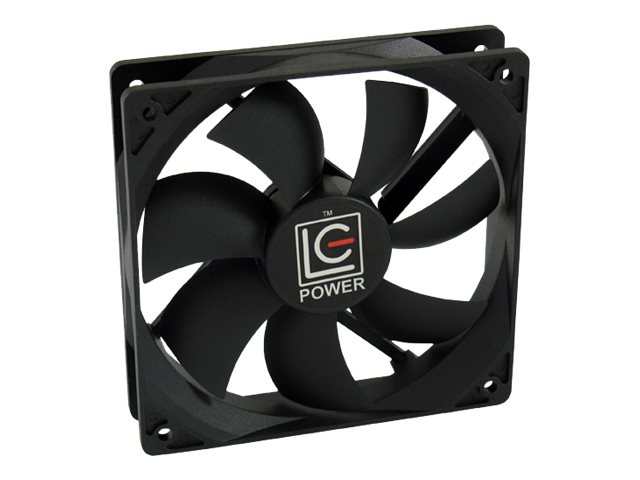 LC Power case fan - Kabinet køler - 120mm - Sort