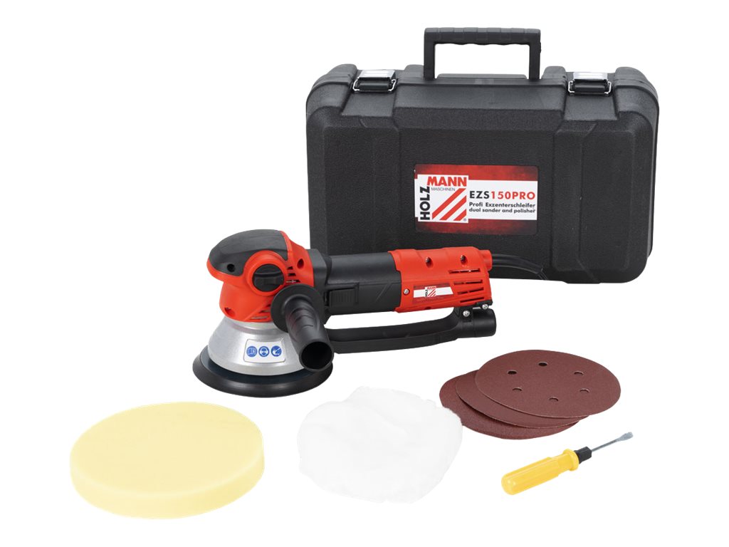 Holzmann EZS150PRO_230V - Skivesliber/polerer - 710 W - 6-hastigheders - 150 mm