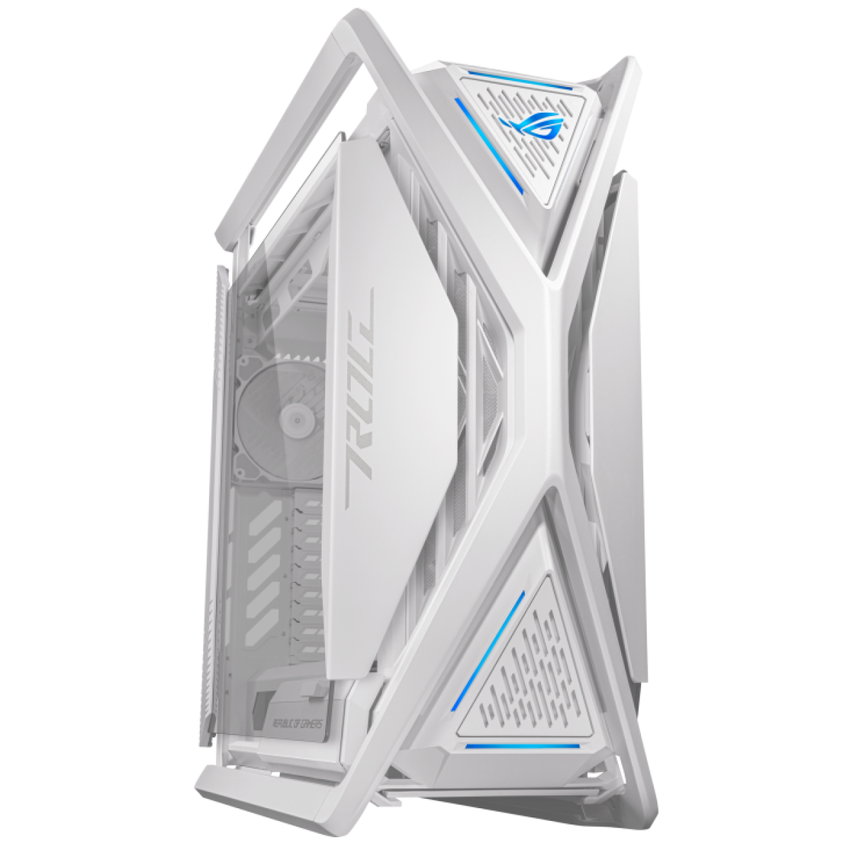ASUS ROG Hyperion GR701 - White - Kabinet - Fulltower - Sort