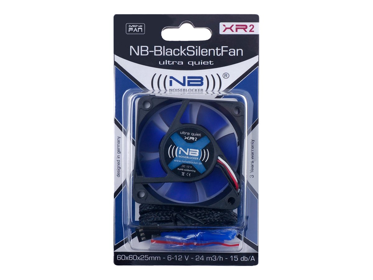 Noiseblocker BlackSilentFan XR-2 Fan 1-pack 60 mm