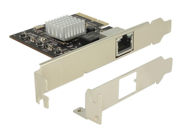 DeLock PCI Express Card > 1 x 10 LAN NBASE-T RJ45 Netværksadapter PCI Express 2.0 x4 10Gbps