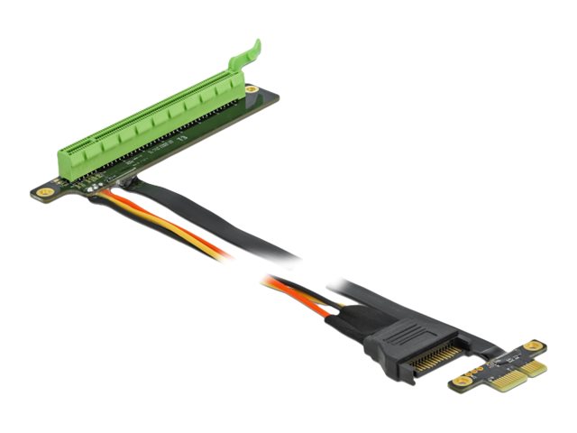 Delock PCI Express x1 to x16 with flexible cable - Udvidelseskort