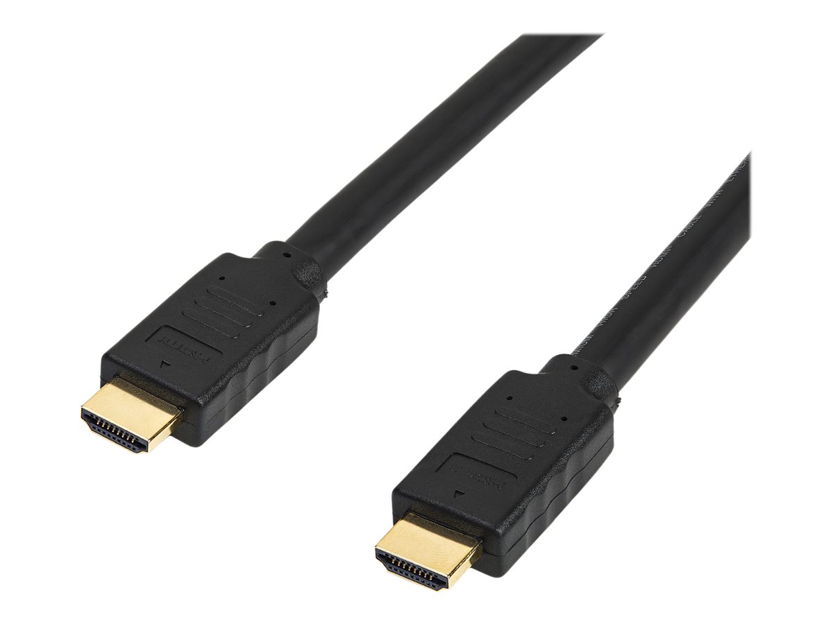 StarTech.com 15m(50ft) HDMI 2.0 Cable, 4K 60Hz Active HDMI Cable, CL2 Rated for In Wall Installation, Long Durable High Speed Ultra-HD HDMI Cable, HDR