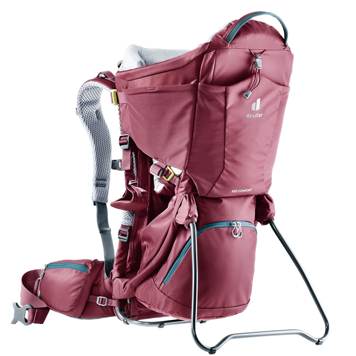 Deuter Kid Comfort, Baby bærerygsæk, Dreng/Pige, 22 kg, Rød, Polyamid