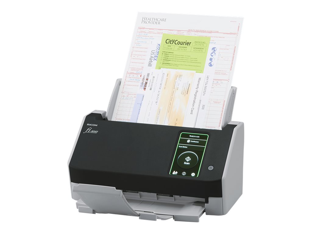 Fujitsu fi-8040 dokumentscanner A4 - 600 dpi, USB/LAN