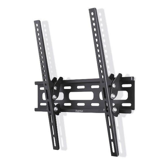 Hama TV Wall Bracket Tilt VESA up to 400x400 75" Black - Maks 40 kg - Maks størrelse 75"
