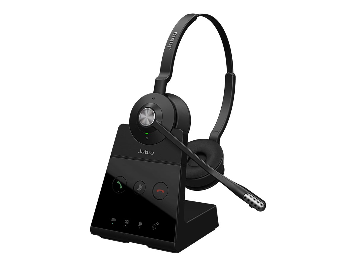 Jabra Engage 65 SE Stereo (Low Power) Trådløs Høretelefoner Sort
