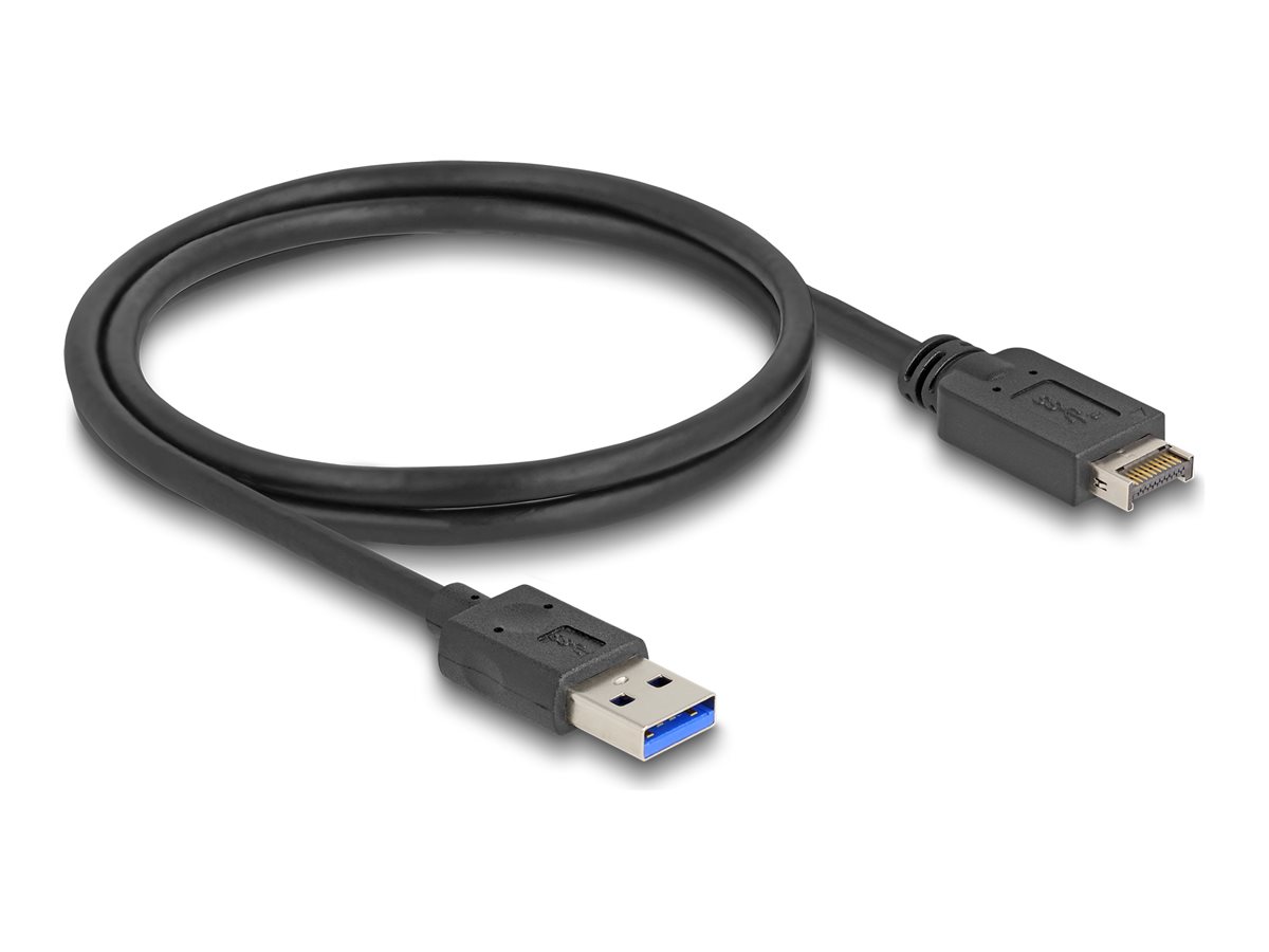 DeLOCK USB-kabel 80cm Sort