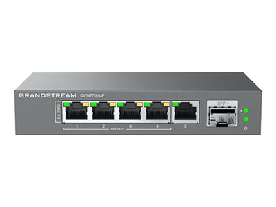 Grandstream GWN7700M Series GWN7700MP Switch 5-porte 2.5 Gigabit Ethernet PoE
