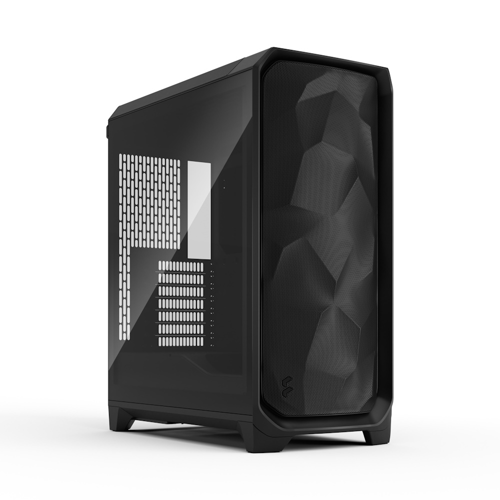Fractal Design Meshify 3 - Tower - udvidet ATX - ingen strømforsyning (ATX) - sort TG-lystone - USB/Lyd