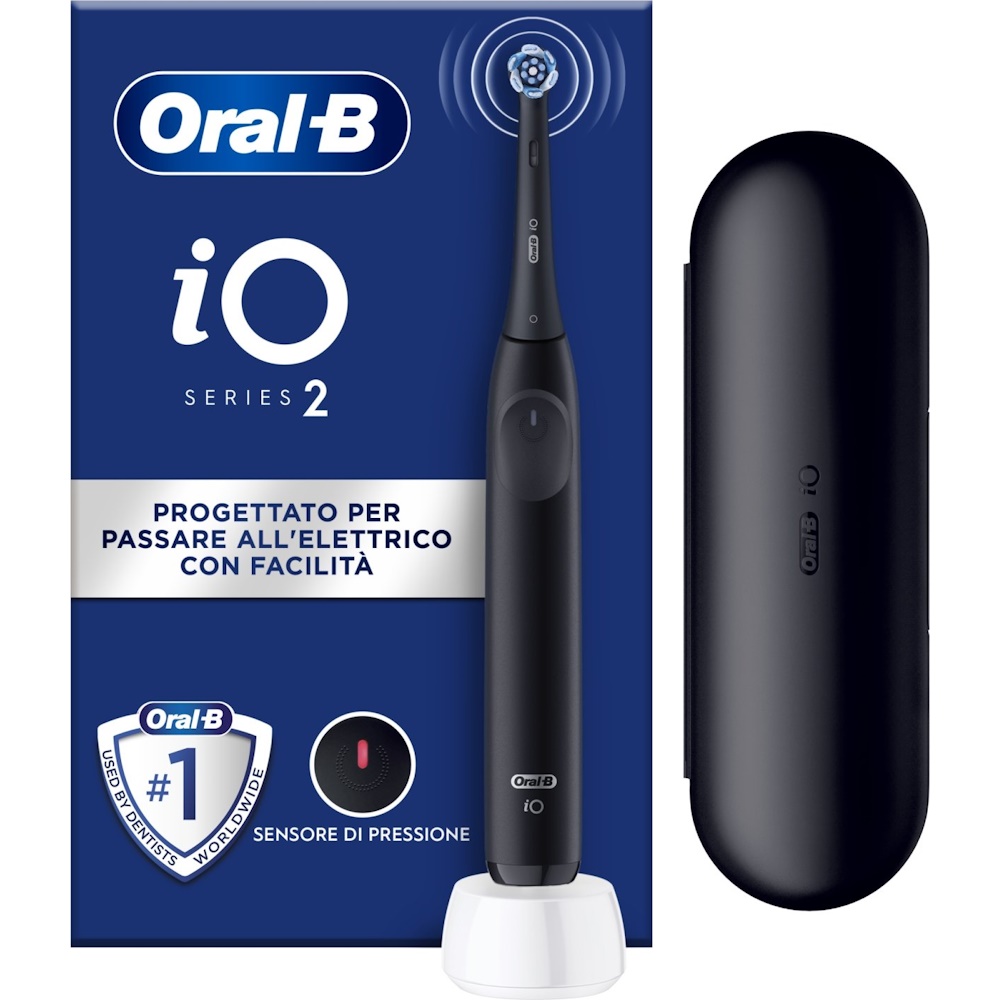 Oral-B iO Series 2 Night Black Limited Edition, Elektrische Zahnbürste (schwarz)