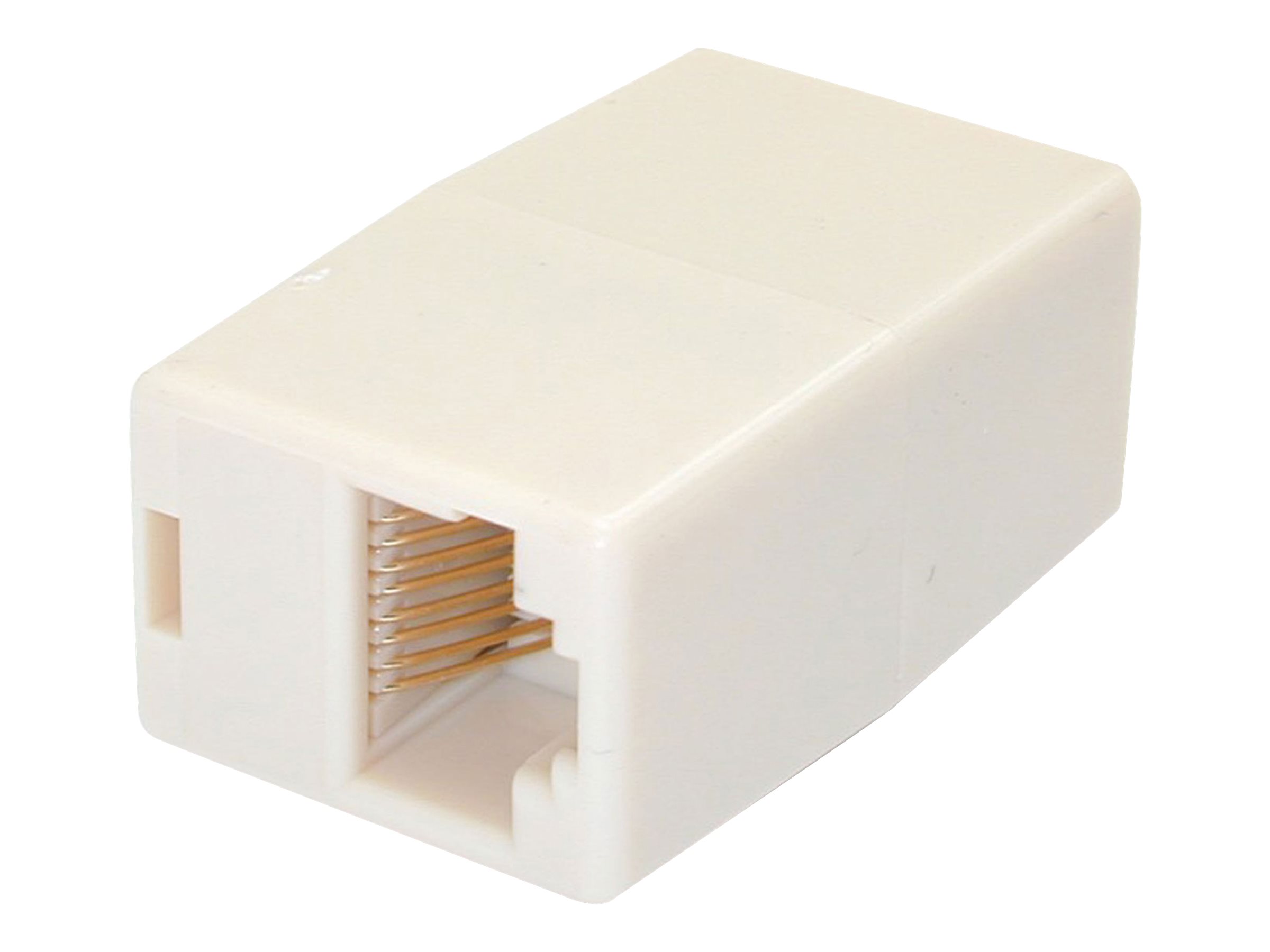 Startech Cat5e RJ45 Modular Inline Coupler - 10 Pack - Cat5e Coupler - RJ45 to RJ45 Coupler - 10 pack RJ45 Couplers - Ethernet Coupler - Netværkskobling - RJ-45 (hun) til RJ-45 (hun) - CAT 5e - beige (pakke med 10)