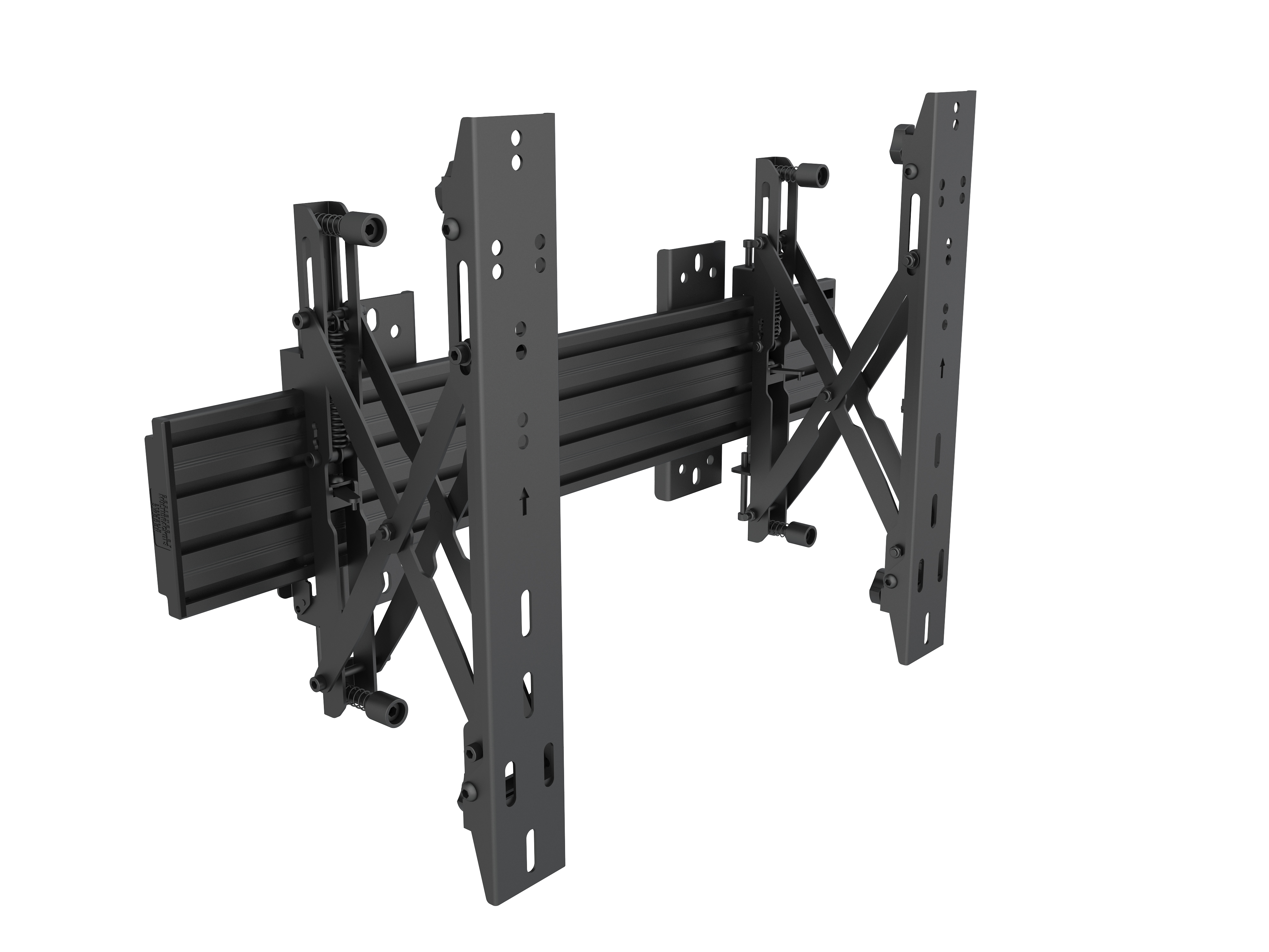 Multibrackets M Wallmount Pro MBW1U Push In Pop Out Black - Maks 30 kg - Maks størrelse 65"