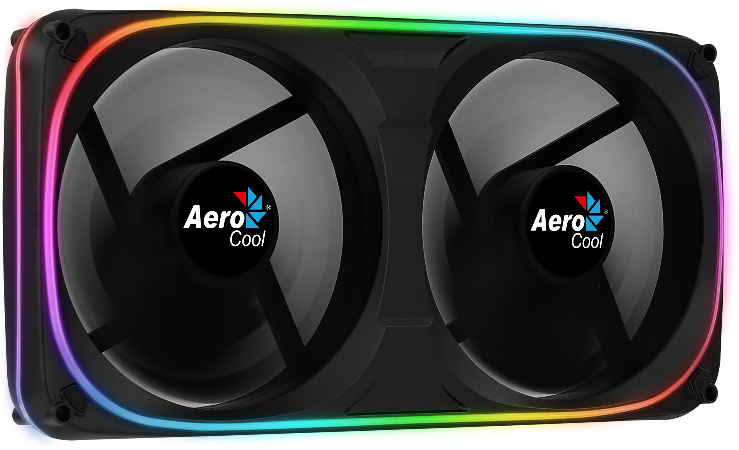 AeroCool Astro 24 Fan 1-pack Sort 120 mm