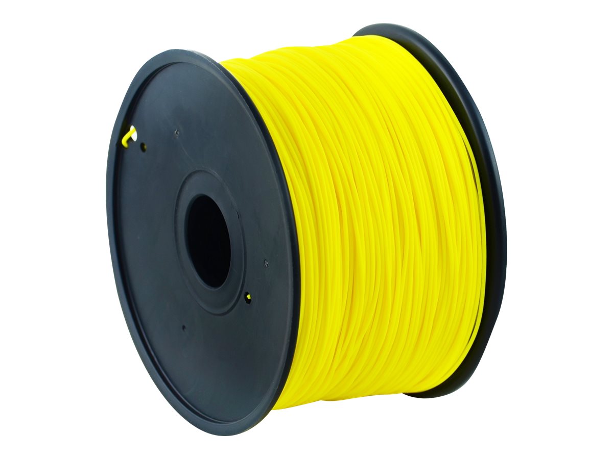 Gembird PLA filament cartridge filament - Gul - 1.75mm ø - 1 kg