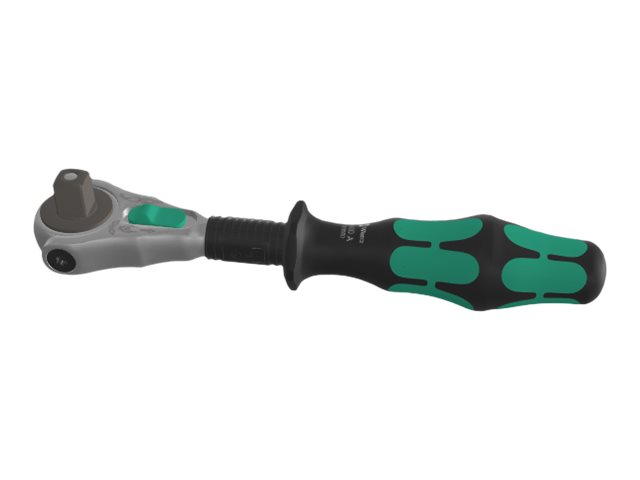 Wera 8000 A Zyklop Speed-skralde med 1/4"-tilslutning, 1/4 tomme x 152 mm