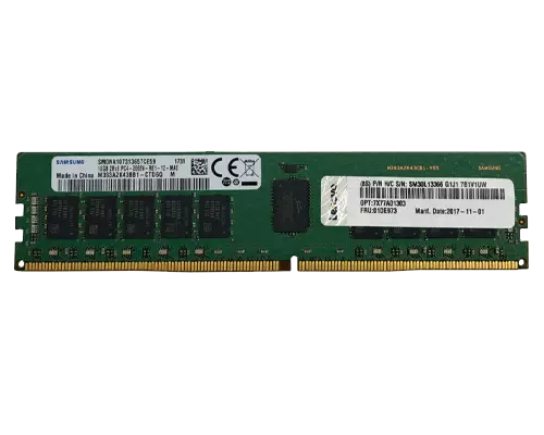 Lenovo TruDDR4 - DDR4 - modul - 32 GB - DIMM 288-PIN - 3200 MT/s - 1.2 V - ikke bufferet - ECC - for ThinkSystem SR250 V2 7D7Q, 7D7R  ST250 V2 7D8F, 7D8G  ST50 V2 7D8J