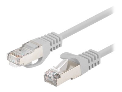 - Unknown patch cable - 3 m - gray (RAL 7035) - Grå - 3m