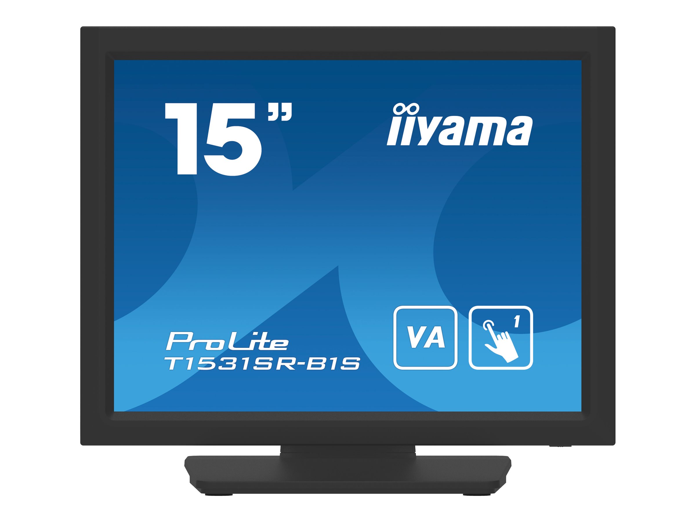 iiyama ProLite T1531SR-B1S 15" VA 1024 x 768 VGA (HD-15) HDMI DisplayPort
