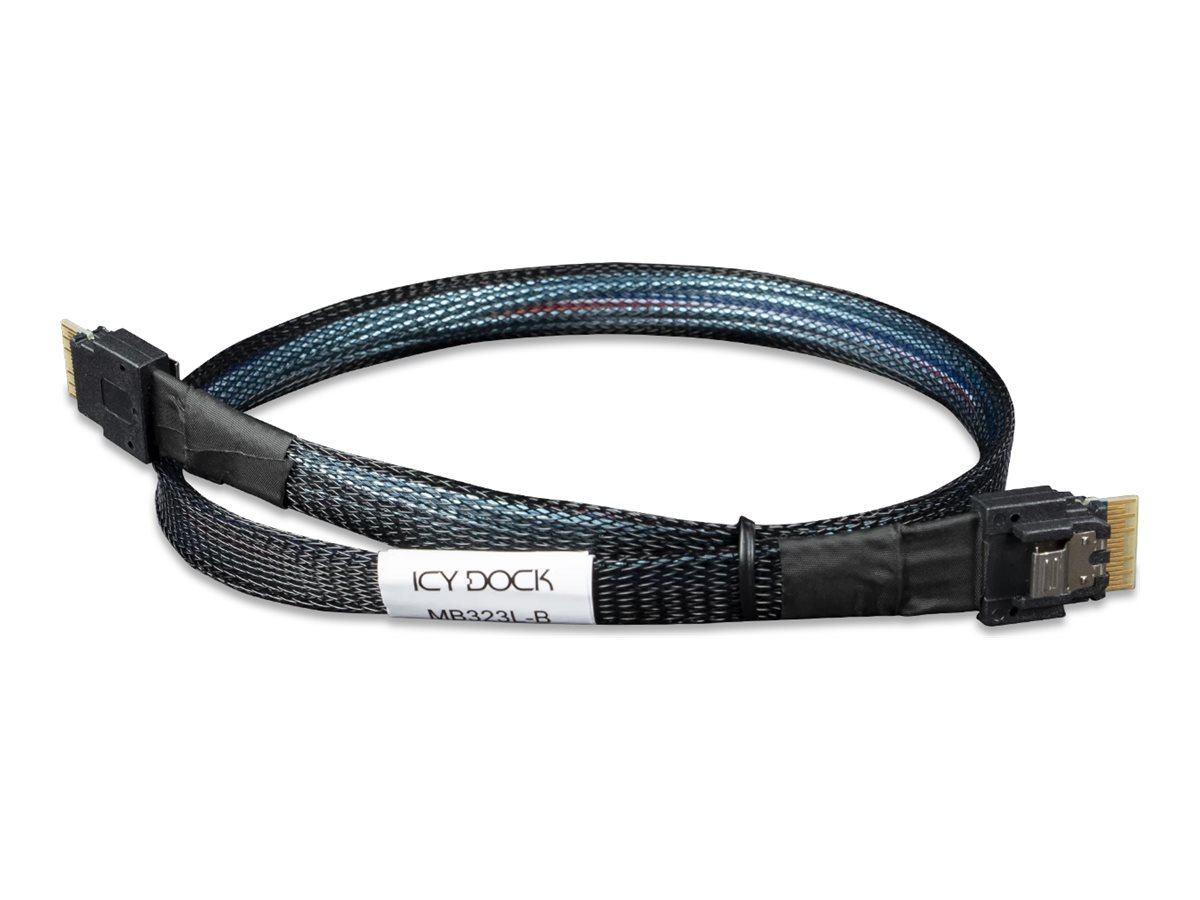 ICY Dock Serial Attached SCSI (SAS) internt kabel Sort 50cm