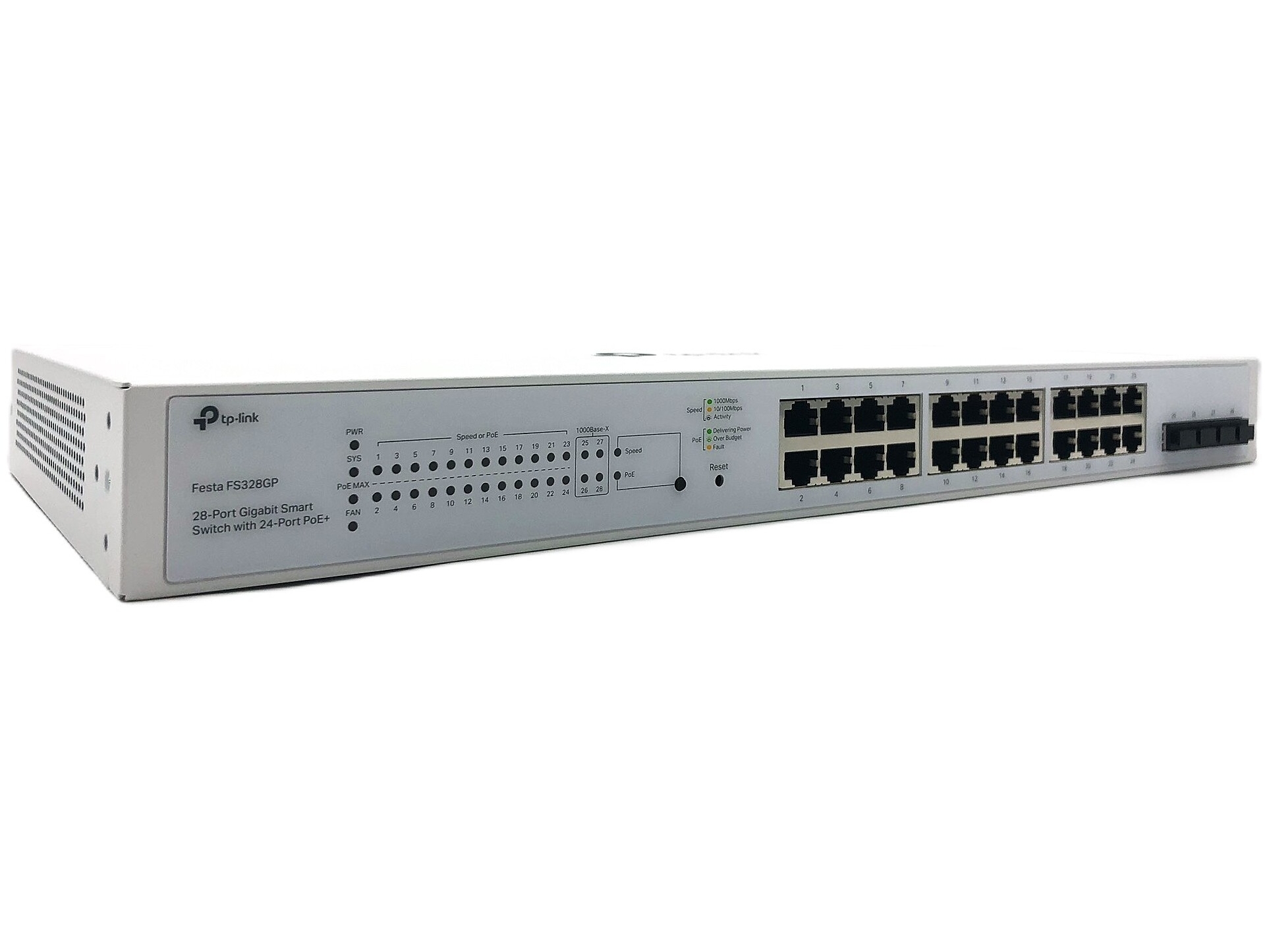 TP-Link Festa FS328GP V1 Switch 28-porte Gigabit Ethernet PoE+