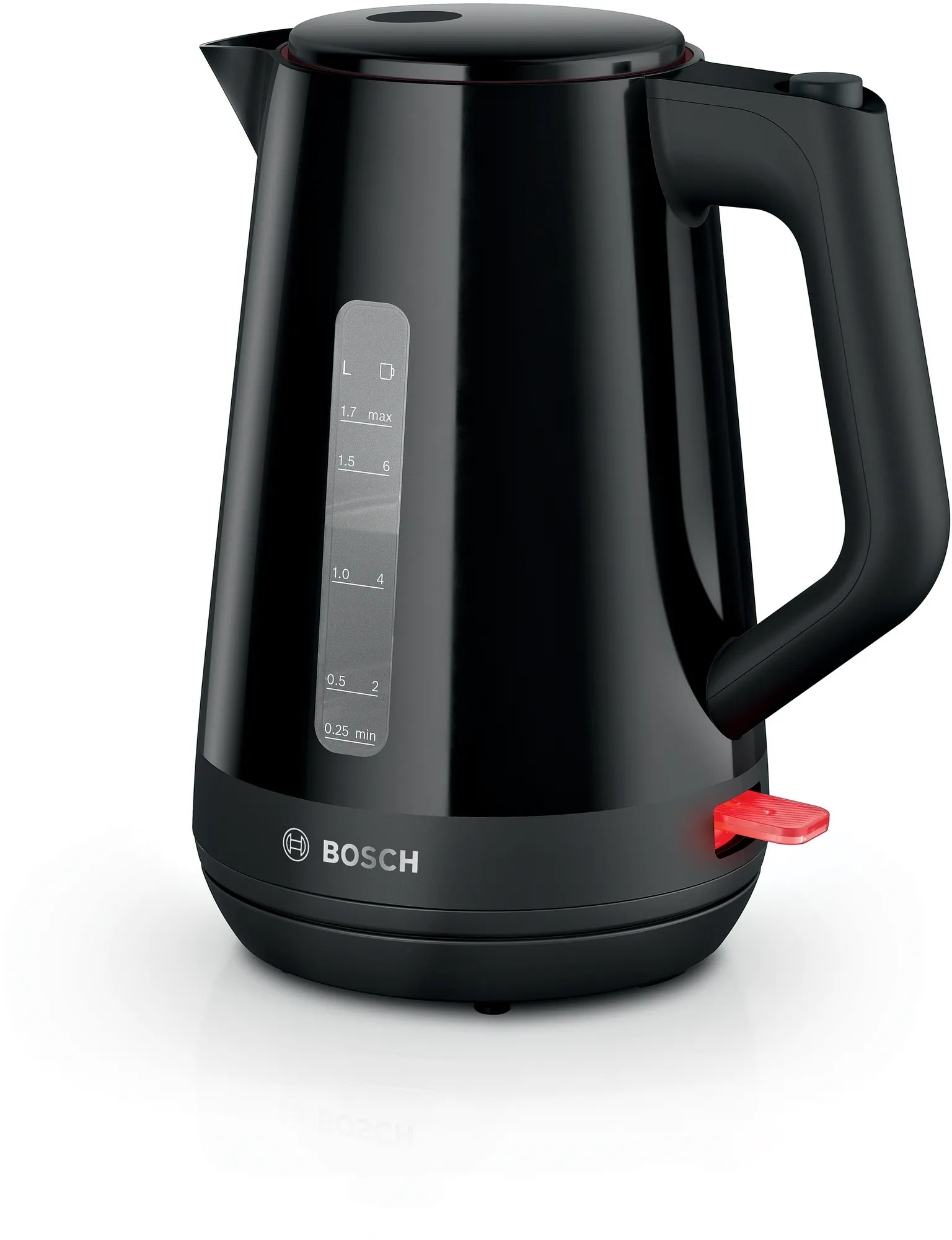 Bosch MyMoment TWK1M123 - Kedel - 1.7 liter - 2.4 kW - sort