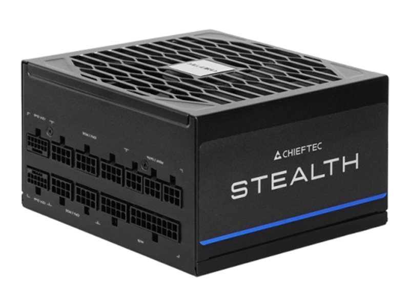 Chieftec Stealth Strømforsyning - 1200 Watt - 135 mm - ATX - 80 Plus Platinum certified