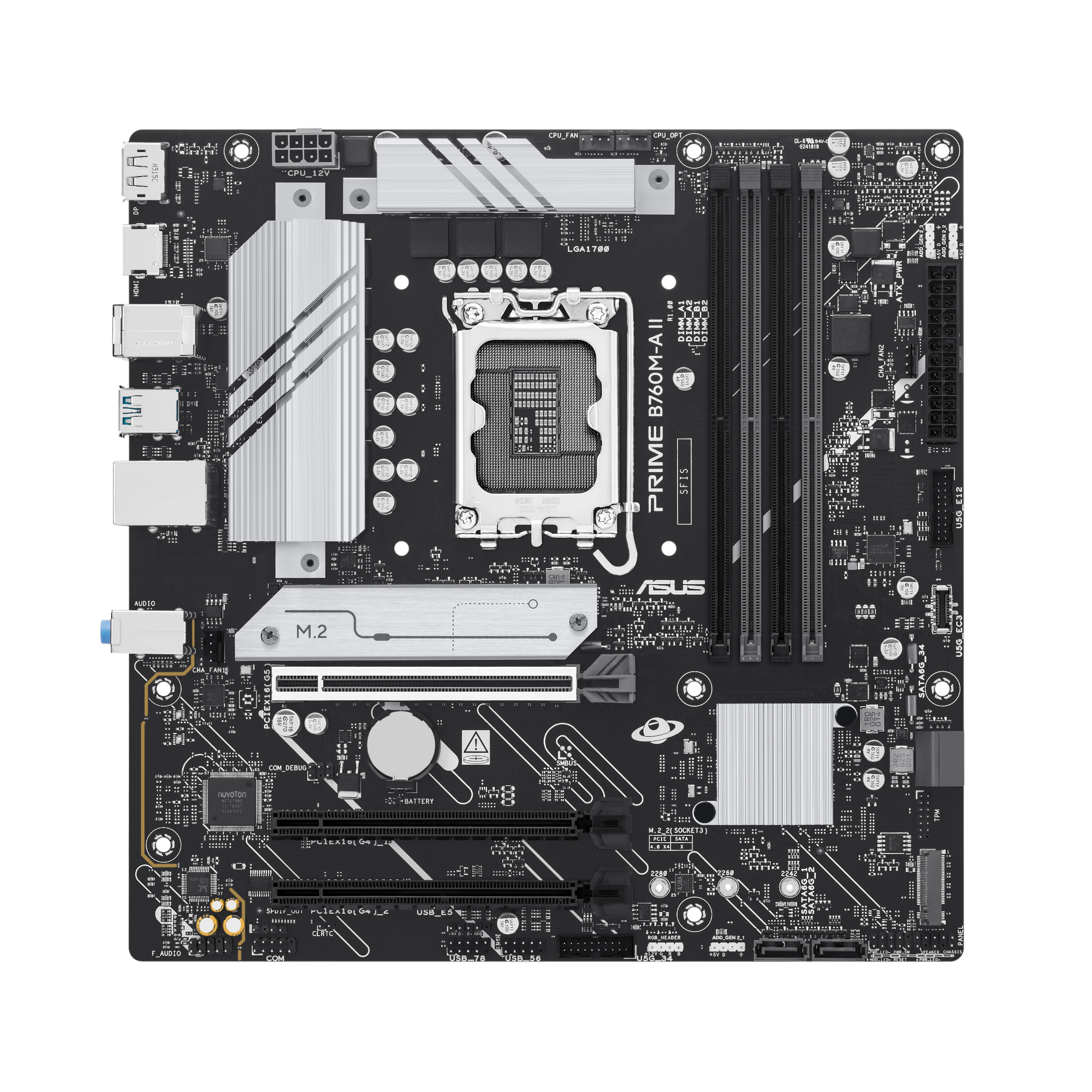 ASUS PRIME B760M-A II-CSM micro ATX LGA 1700 Intel B760