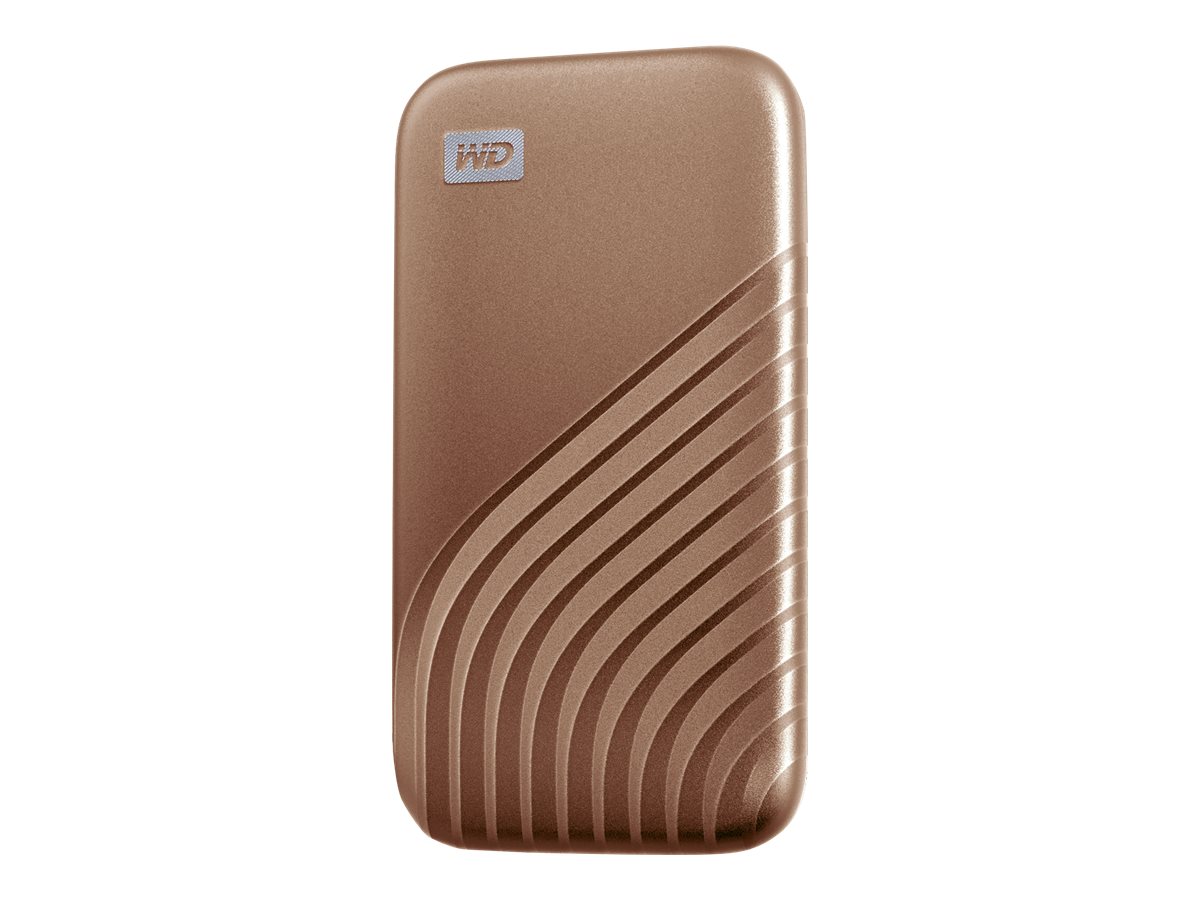 SANDISK WD My Passport SSD - 2TB - Guld - Ekstern SSD