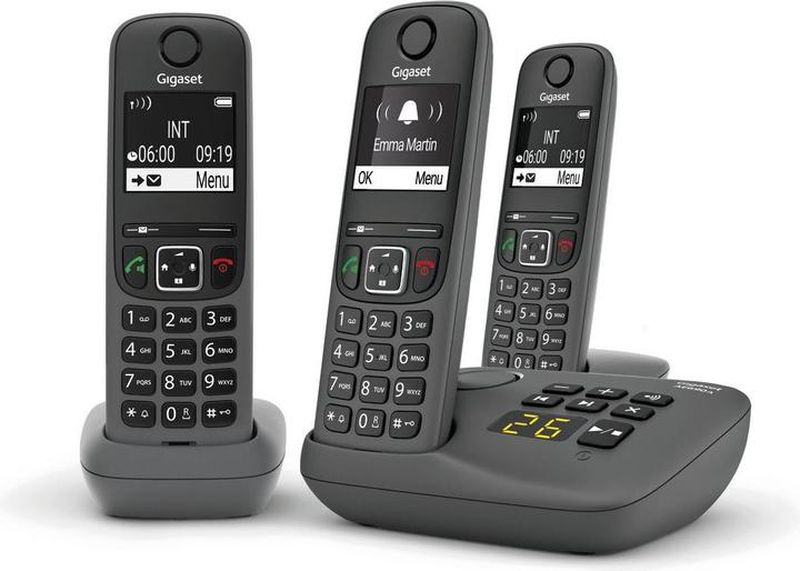 Gigaset Telefon Ae690A Trio Anthrazit