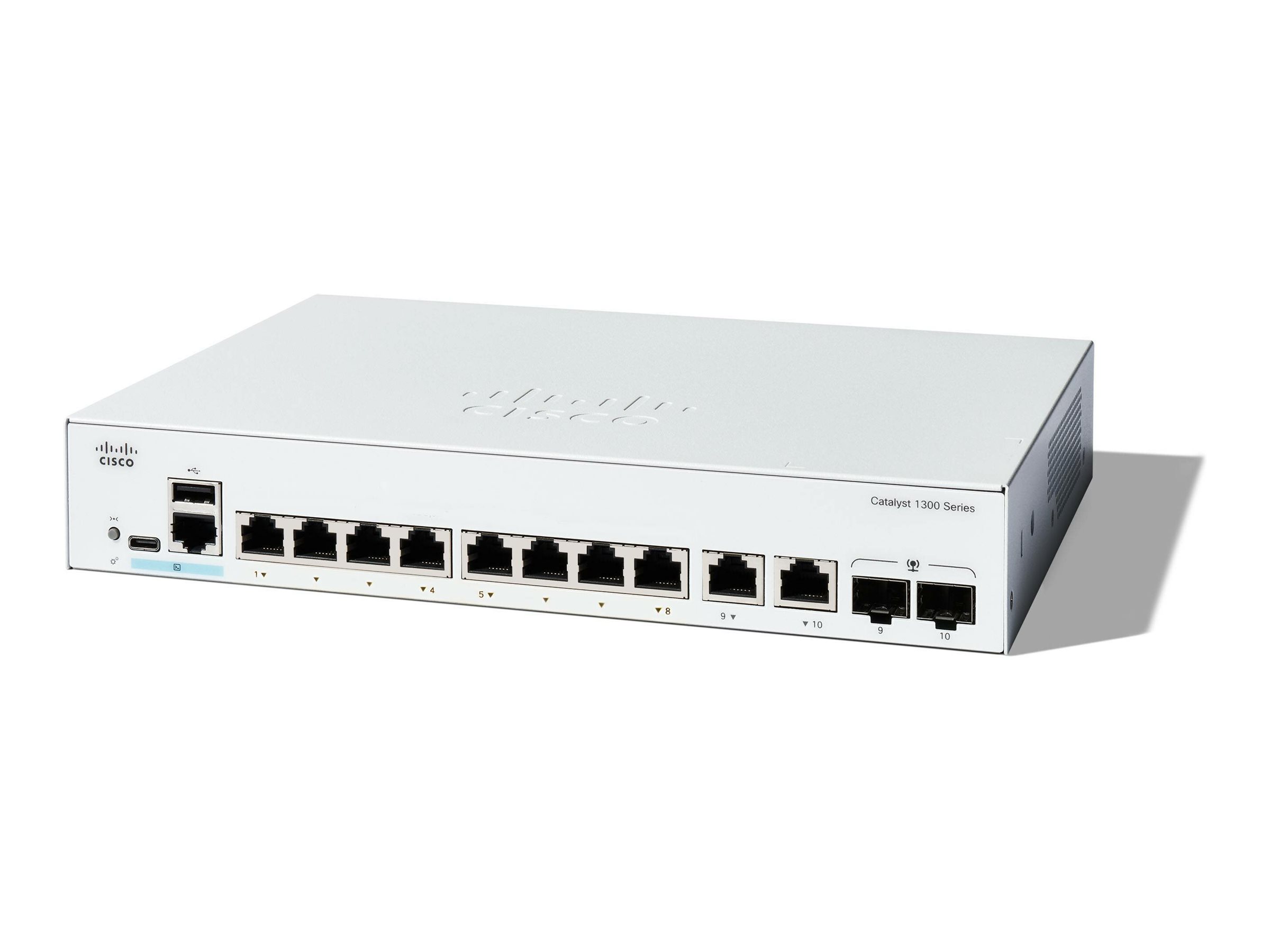 Cisco Catalyst 1300-8T-E-2G Switch 8-porte Gigabit Ethernet