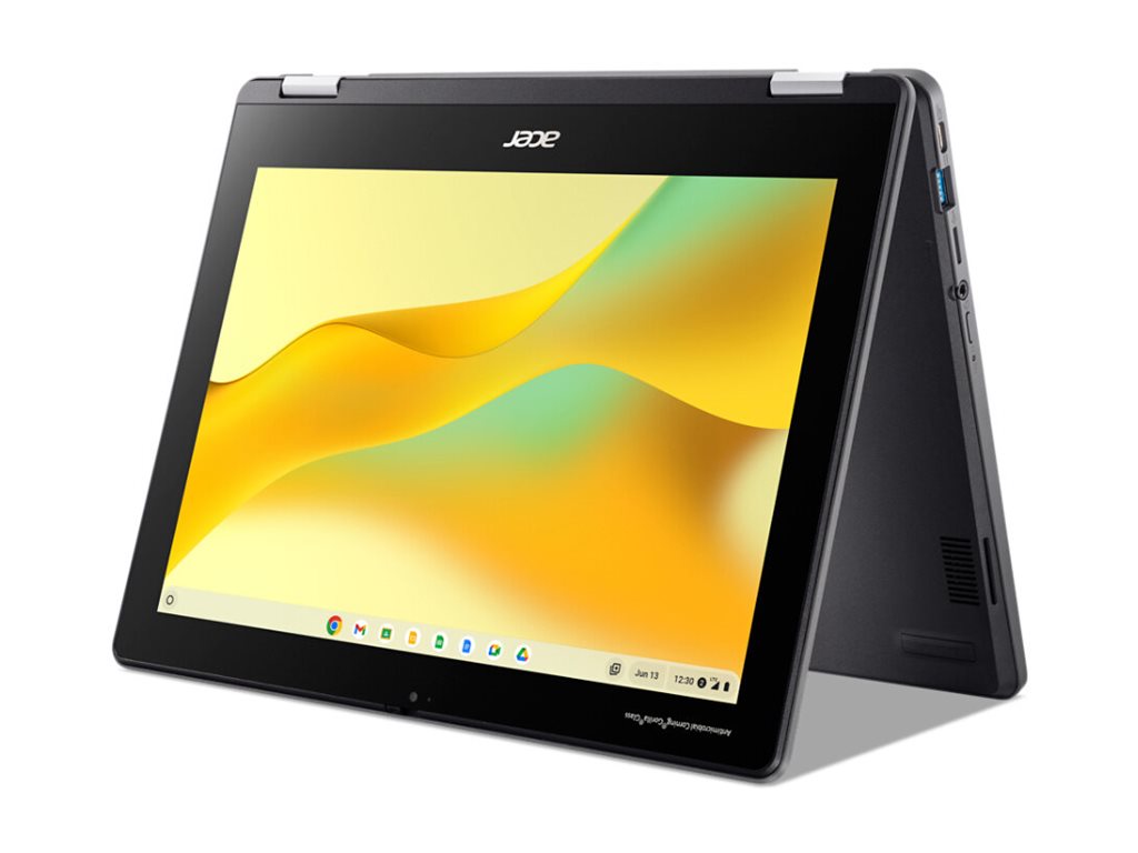Acer Chromebook Spin 512 R856LT-TCO - 12" - Intel N-series - N100 - 8 GB RAM - 64 GB eMMC - 4G - tysk