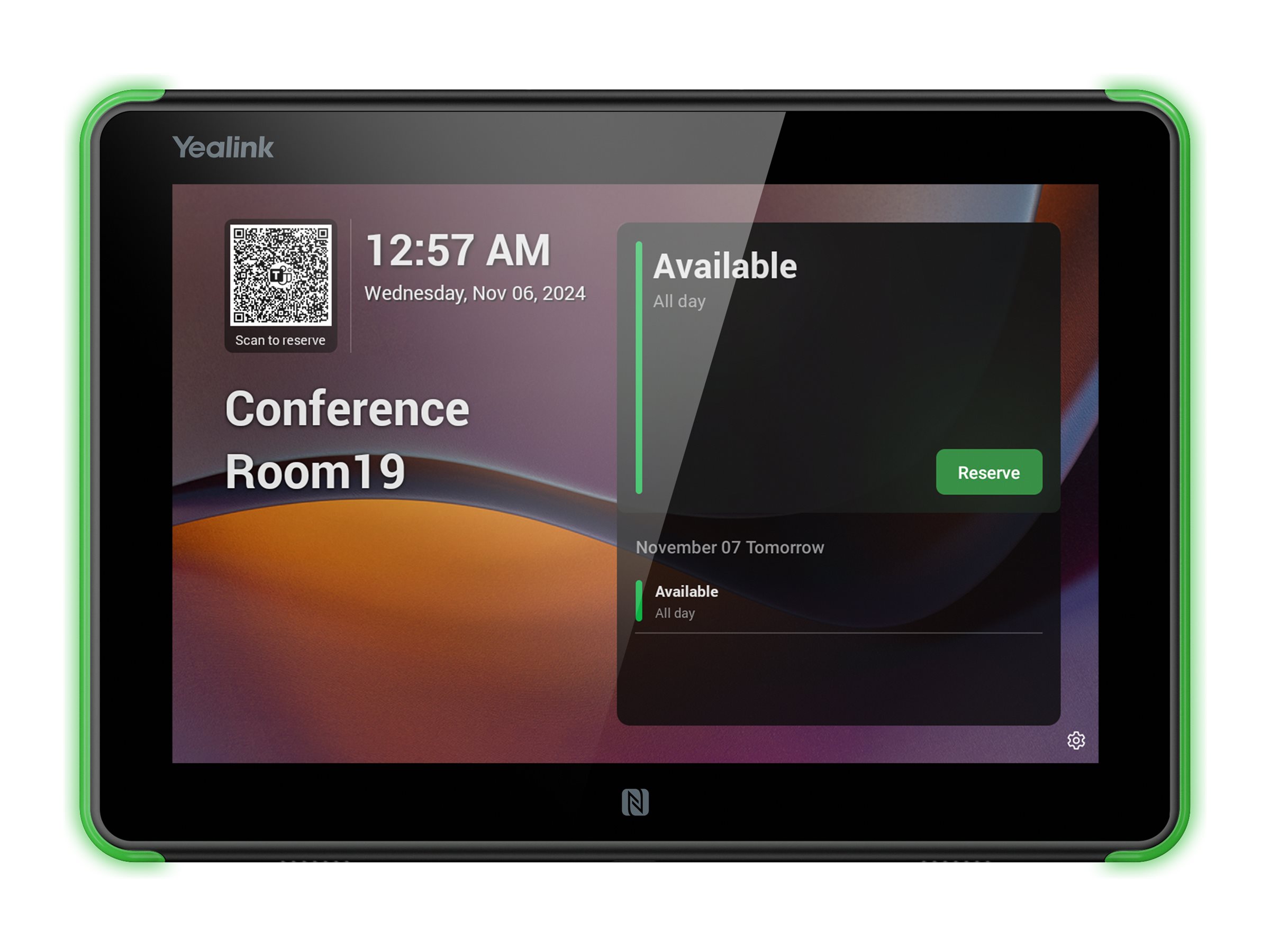 Yealink RoomPanel E2 Videoconference-enhed 2 mikrofoner 8" billede