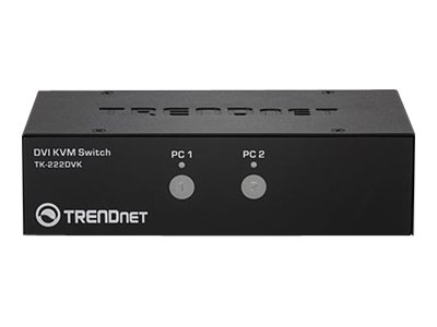 TRENDnet TK 222DVK KVM / audio / USB switch Desktop