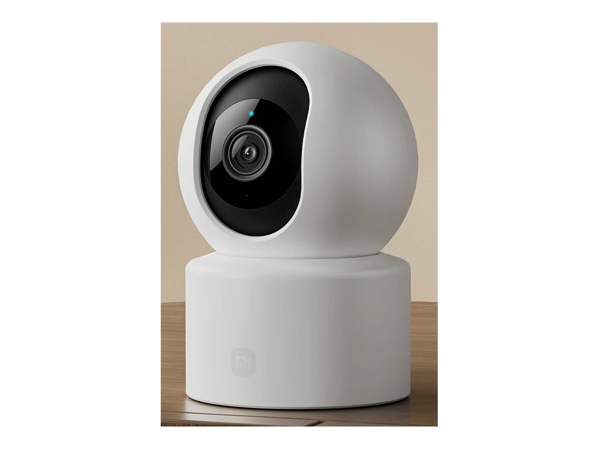 Xiaomi C201 - Netværksovervågningskamera - PTZ - farve (Dag/nat) - 2 MP - 1920 x 1080 - 1080p - motoriseret - audio - trådløs - WiFi - 802.11ax - H.265 - DC 5 V